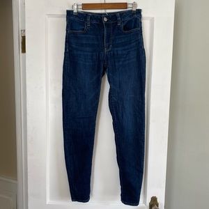 American Eagle Next Level Stretch Dark Wash Joggers